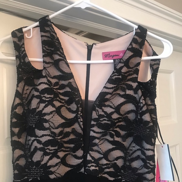 Black/Nude Dress. Brand new! Sz 3/4 SmokeFreeHome - Picture 2 of 4